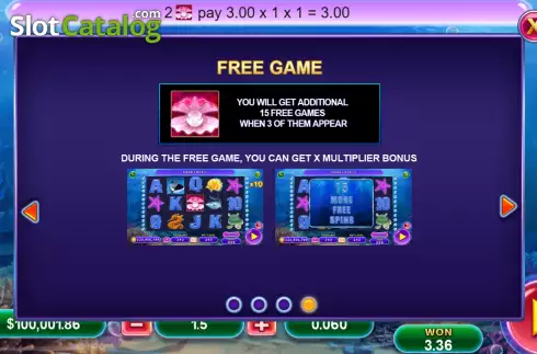 Οθόνη9. Great Blue (Funky Games) Κουλοχέρης