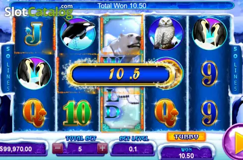 Οθόνη3. Ice Land (Funky Games) Κουλοχέρης 