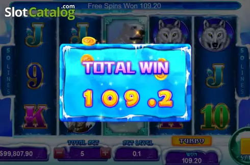 Οθόνη8. Ice Land (Funky Games) Κουλοχέρης 