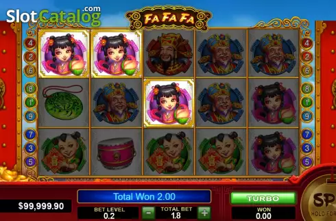 Οθόνη3. Fa Fa Fa (Funky Games) Κουλοχέρης 