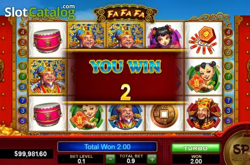 Οθόνη4. Fa Fa Fa (Funky Games) Κουλοχέρης 