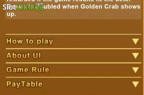Οθόνη6. Golden Crab (Funky Games) Κουλοχέρης