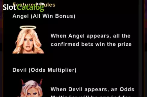 Οθόνη7. Angel and Devil (Wheel Of Fortune) Κουλοχέρης 