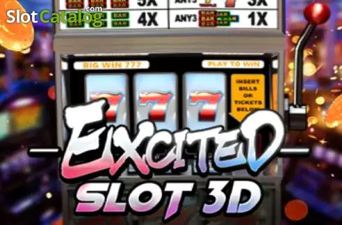 Excited Slot 3D Λογότυπο