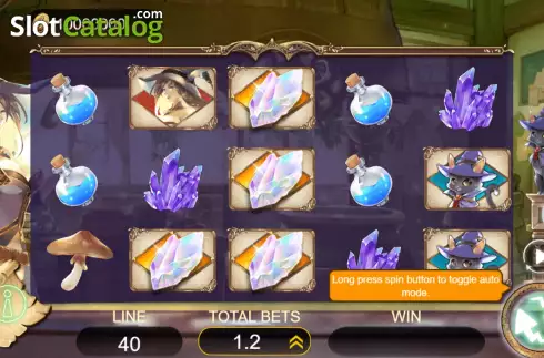 Οθόνη2. Alchemy Magic (Funky Games) Κουλοχέρης 