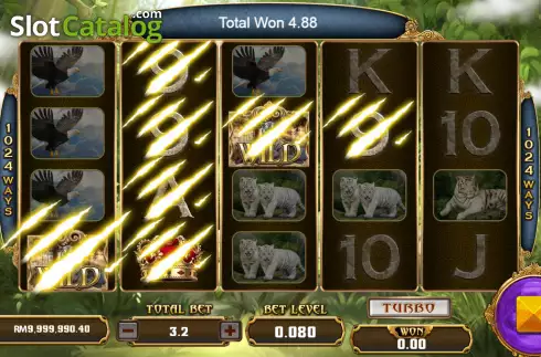 Οθόνη3. White Tiger (Funky Games) Κουλοχέρης 