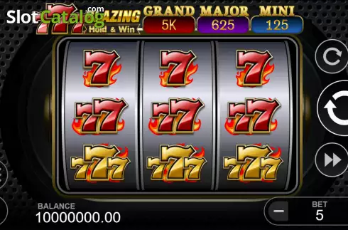 Οθόνη2. 777 Blazing Hold & Win Κουλοχέρης 