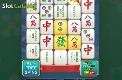 Οθόνη2. Golden Mahjong Deluxe Κουλοχέρης 