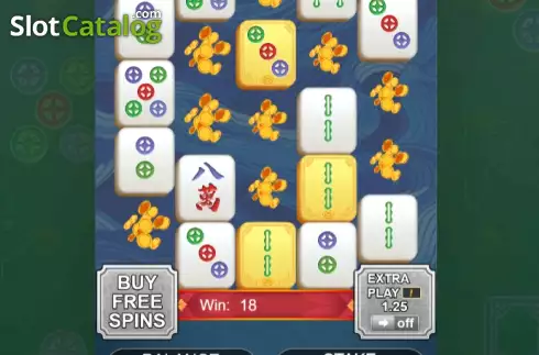 Οθόνη3. Golden Mahjong Deluxe Κουλοχέρης 