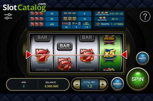 Οθόνη2. 777 Blazing Classic Κουλοχέρης