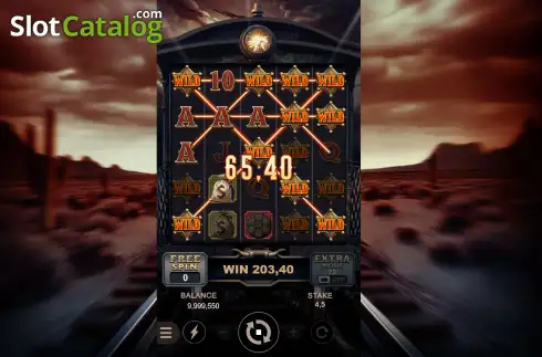 Οθόνη3. Outlaw Trails Κουλοχέρης