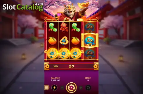 Οθόνη3. Fortune Tiger Deluxe Κουλοχέρης