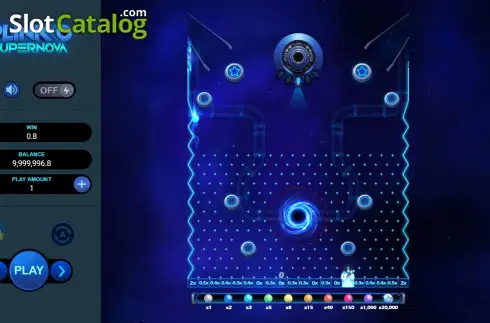 Οθόνη3. Plinko Supernova Κουλοχέρης