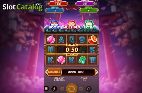 Οθόνη3. Lucky Cat (Funky Games) Κουλοχέρης