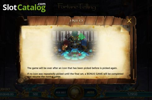 Οθόνη9. Fortune Telling Κουλοχέρης