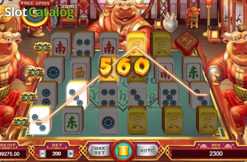 Οθόνη5. Niu Niu Mahjong Κουλοχέρης