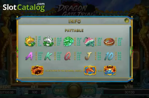 Οθόνη8. Dragon Gate Trial Κουλοχέρης