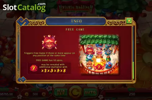 Οθόνη5. Niu Niu Wedding Κουλοχέρης 