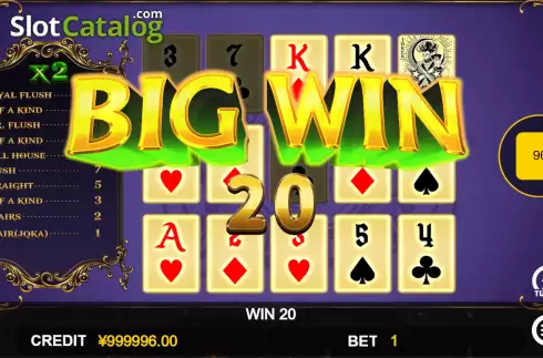 Οθόνη3. Fancy Poker 5 Κουλοχέρης