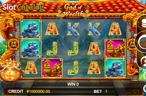 Οθόνη2. God Of Wealth (Funta Gaming) Κουλοχέρης