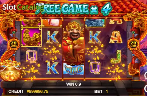 Οθόνη6. God Of Wealth (Funta Gaming) Κουλοχέρης