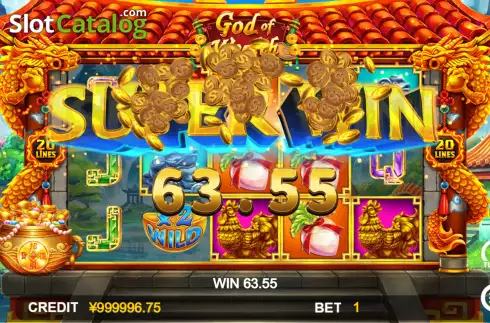 Οθόνη7. God Of Wealth (Funta Gaming) Κουλοχέρης