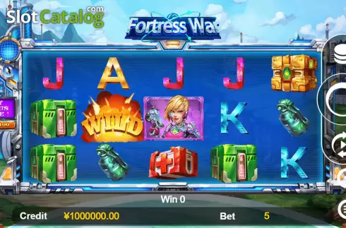Οθόνη4. Fortress War Κουλοχέρης