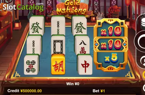 Οθόνη2. Gold Mahjong Κουλοχέρης
