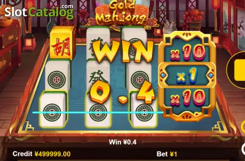 Οθόνη3. Gold Mahjong Κουλοχέρης