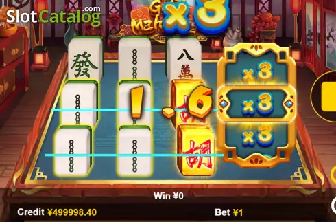 Οθόνη4. Gold Mahjong Κουλοχέρης