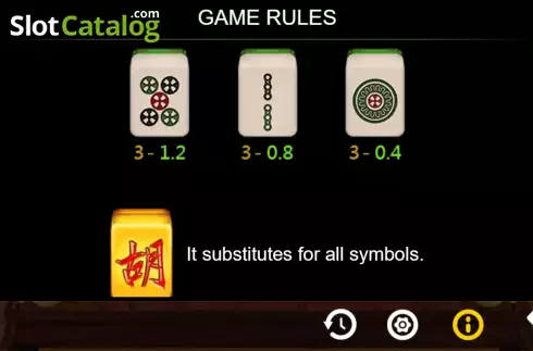 Οθόνη9. Gold Mahjong Κουλοχέρης