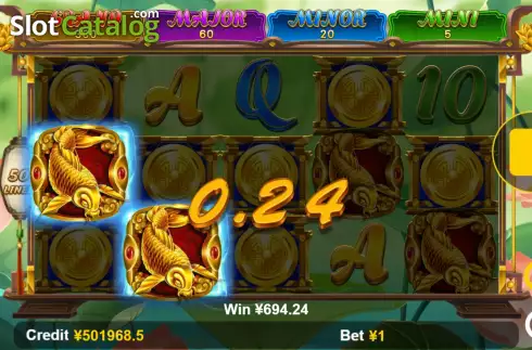 Οθόνη3. Fortune Koi (Funta Gaming) Κουλοχέρης