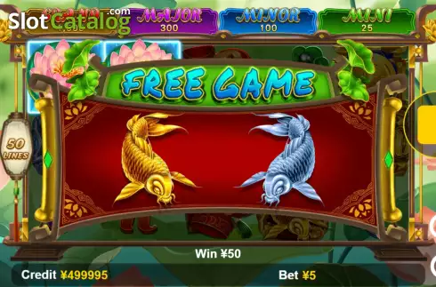 Οθόνη5. Fortune Koi (Funta Gaming) Κουλοχέρης