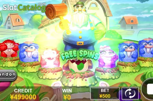 Οθόνη3. Knock The Mouse Κουλοχέρης