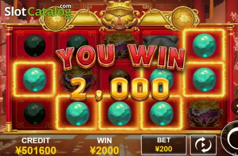 Οθόνη3. Lucky Toad (Funta Gaming) Κουλοχέρης