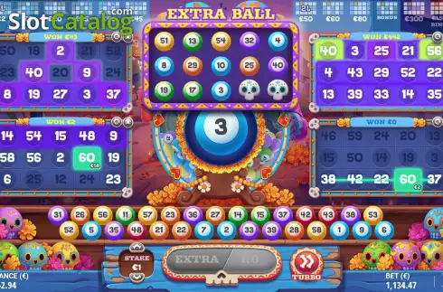Οθόνη8. Calavera Bingo Κουλοχέρης