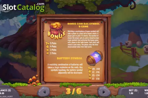 Οθόνη7. Thor's Egg Hunt Κουλοχέρης