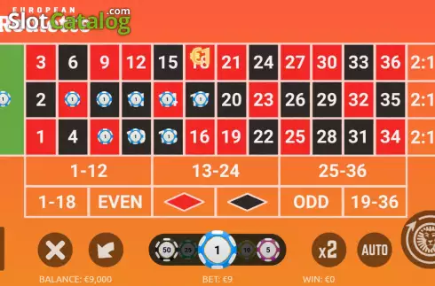 Οθόνη3. LeoVegas European Roulette Κουλοχέρης