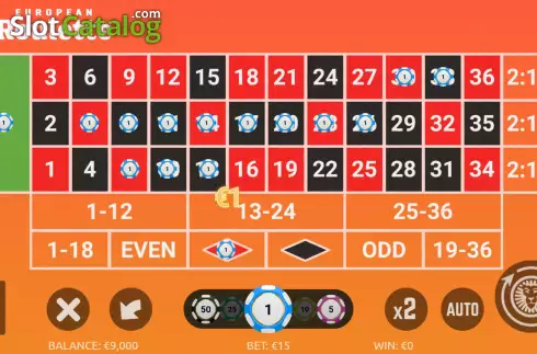 Οθόνη4. LeoVegas European Roulette Κουλοχέρης