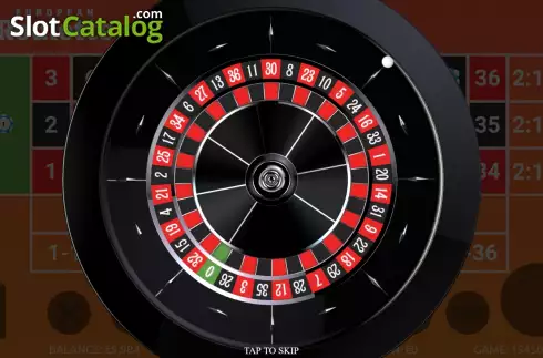 Οθόνη5. LeoVegas European Roulette Κουλοχέρης