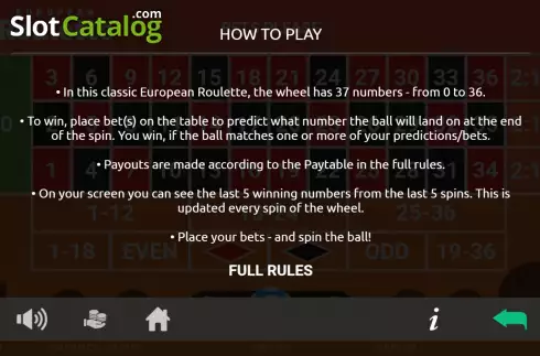 Οθόνη9. LeoVegas European Roulette Κουλοχέρης