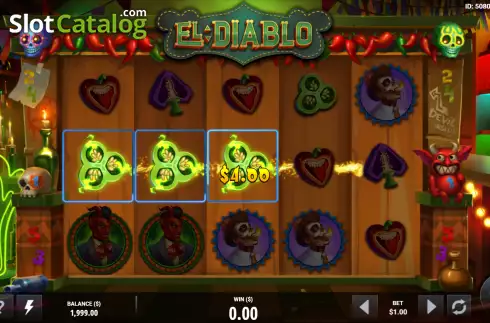 Οθόνη3. El Diablo Κουλοχέρης