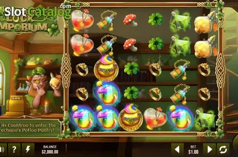 Οθόνη2. Leprechaun's Luck Emporium Κουλοχέρης