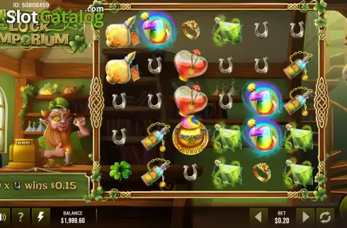 Οθόνη3. Leprechaun's Luck Emporium Κουλοχέρης