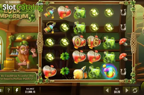 Οθόνη4. Leprechaun's Luck Emporium Κουλοχέρης