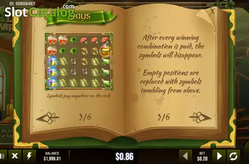 Οθόνη7. Leprechaun's Luck Emporium Κουλοχέρης