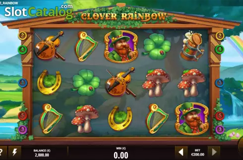 Οθόνη2. Clover Rainbow Κουλοχέρης
