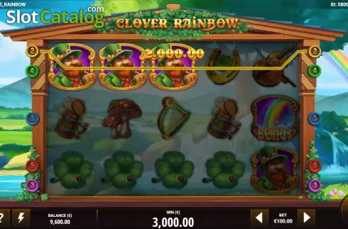 Οθόνη3. Clover Rainbow Κουλοχέρης