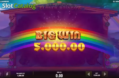 Οθόνη5. Clover Rainbow Κουλοχέρης