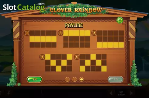 Οθόνη8. Clover Rainbow Κουλοχέρης